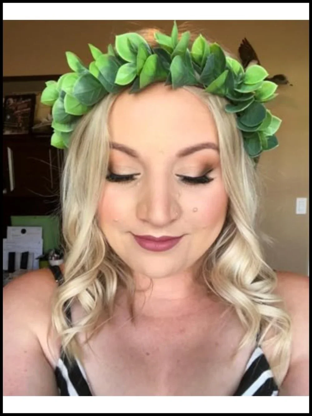 Handmade Floral Headband Wedding Bridal Nature Berries Festival Woodland Crown